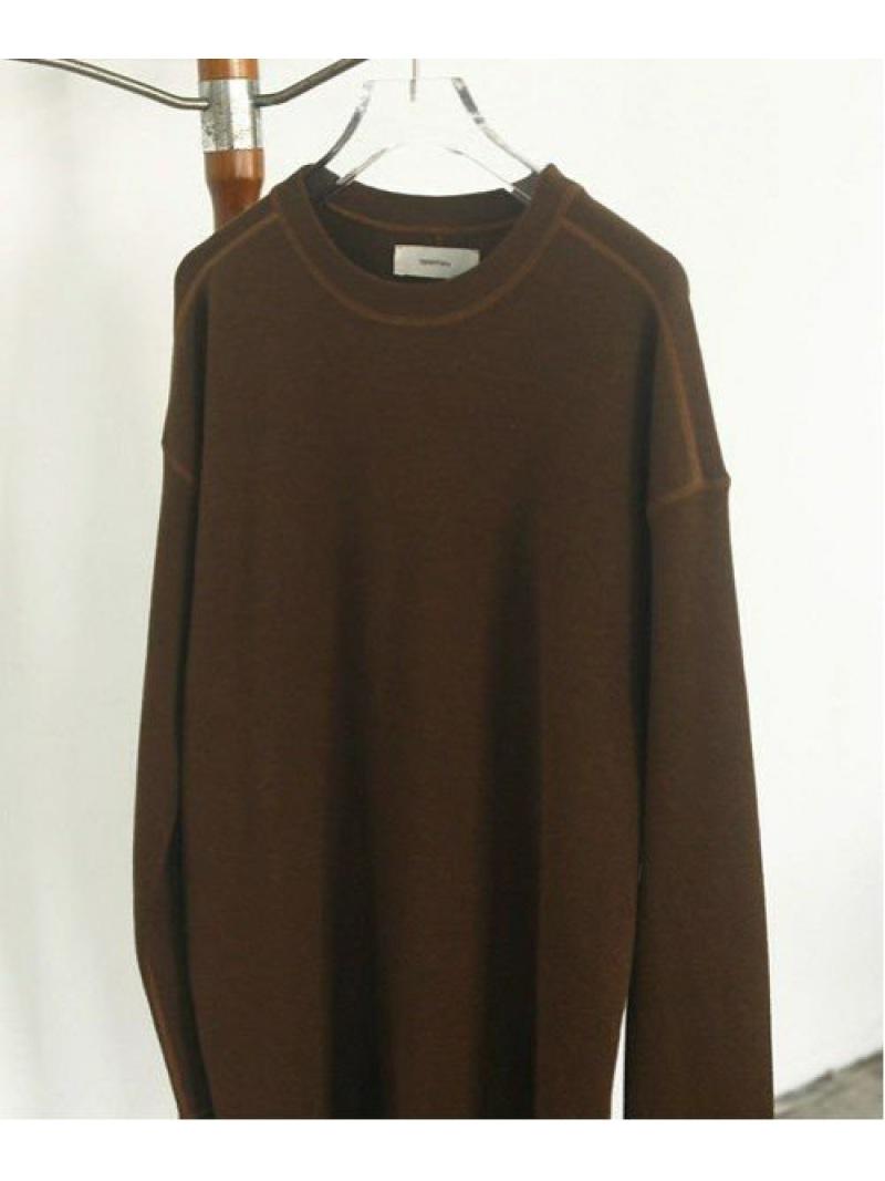 TODAYFUL/TODAYFUL(トゥデイフル)"Flatseam Rib Pullover"フラットシームリブプルオーバー 12020608（TODAYFUL）