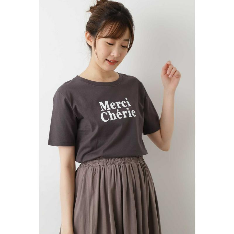 ＭＥＲＣＩロゴＴシャツ（NATURAL BEAUTY BASIC／ナチュラルビューティー ベーシック）