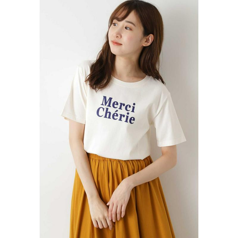 ＭＥＲＣＩロゴＴシャツ（NATURAL BEAUTY BASIC／ナチュラルビューティー ベーシック）