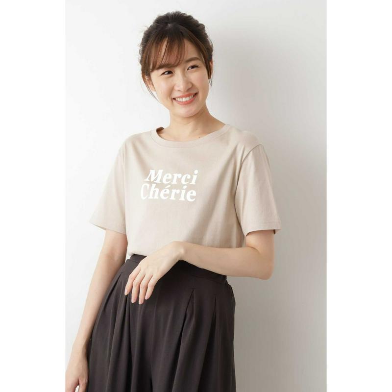 ＭＥＲＣＩロゴＴシャツ（NATURAL BEAUTY BASIC／ナチュラルビューティー ベーシック）