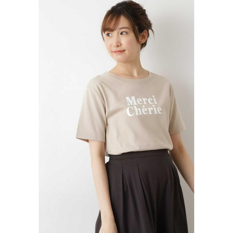 ＭＥＲＣＩロゴＴシャツ（NATURAL BEAUTY BASIC／ナチュラルビューティー ベーシック）