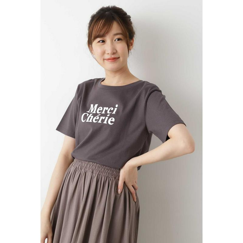 ＭＥＲＣＩロゴＴシャツ（NATURAL BEAUTY BASIC／ナチュラルビューティー ベーシック）