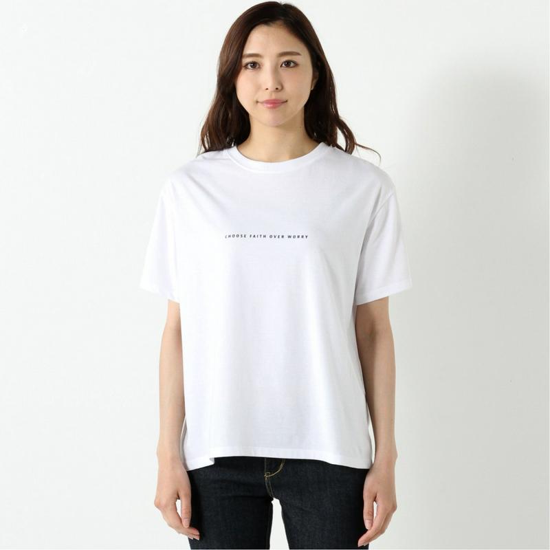 天竺ロゴプリント半袖Ｔシャツ