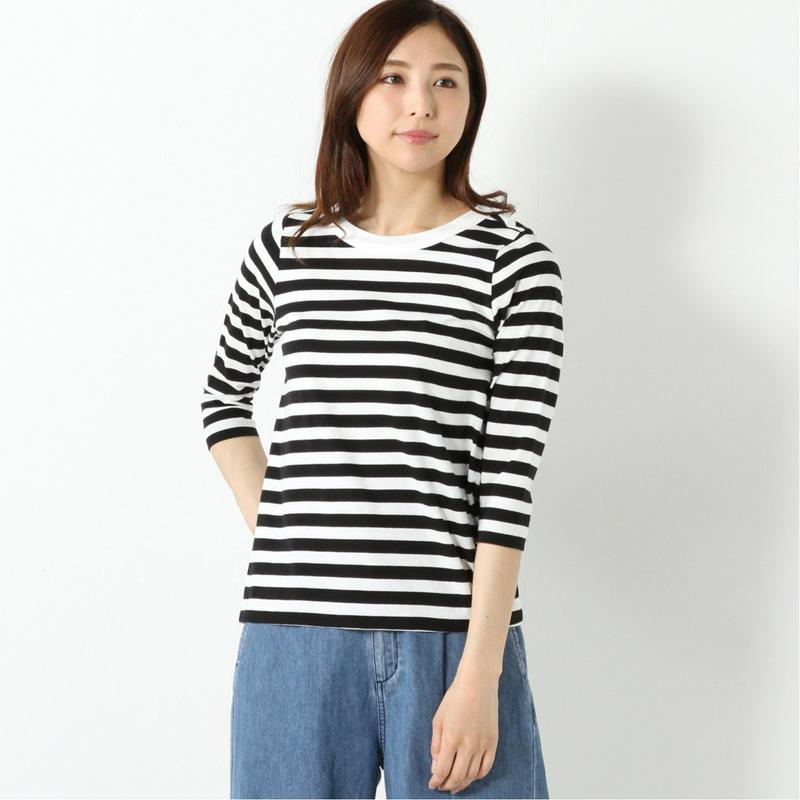 オーガニックコットン７分袖Ｔシャツ（ページワン/PAGE ONE）
