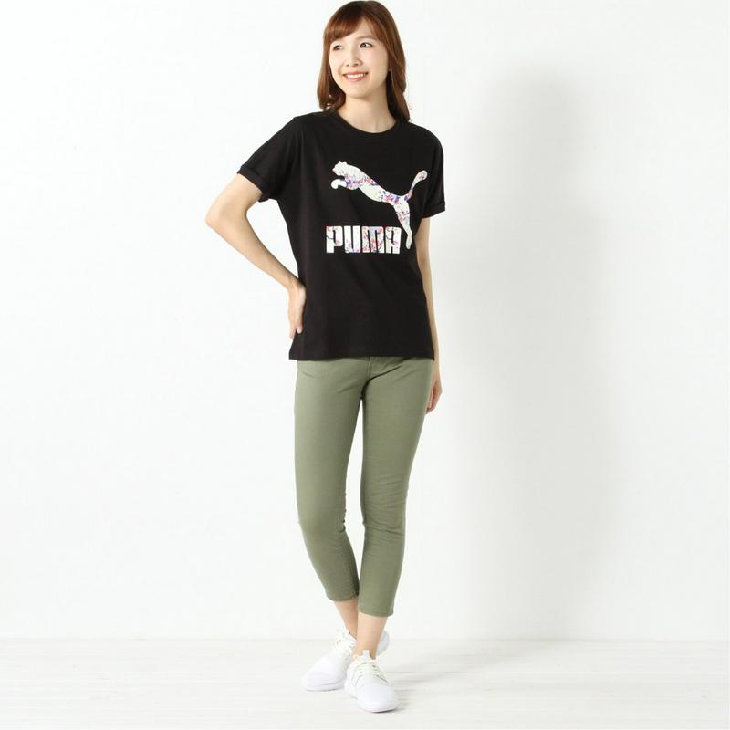 レディース　ＡＯＰ　ロールアップＴシャツ（プーマ/PUMA）