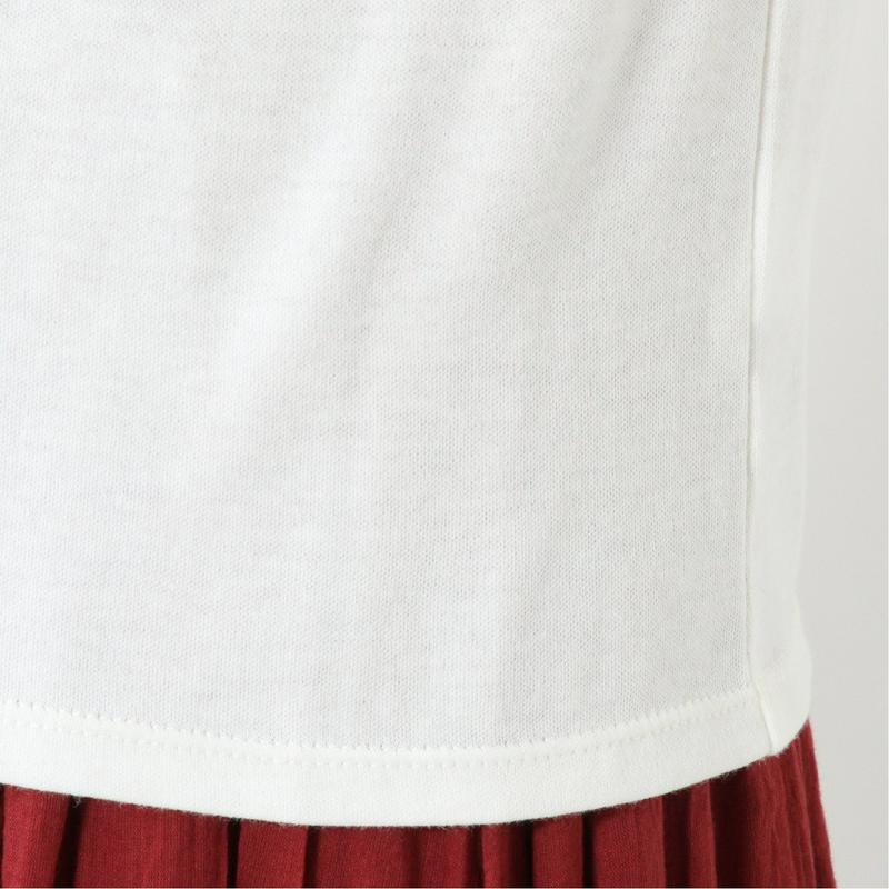 なめらかスムース素材◎半袖パフスリーブＴシャツ