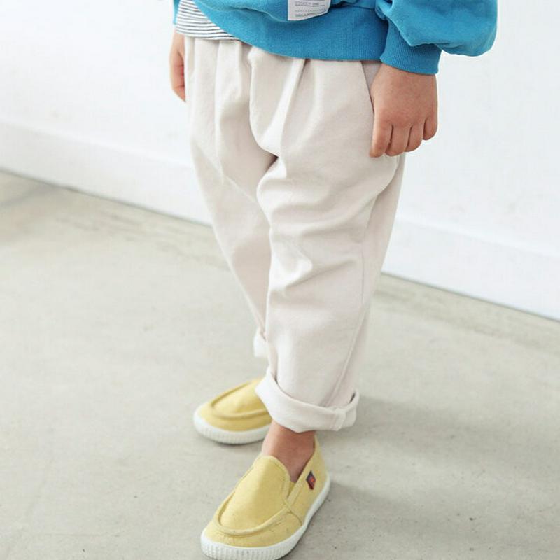 ビンテージ風パンツ・p001559 キッズ【3~8才】【pt】【パンツ ズボン ボトムス ロングパンツ 長ズボン 単色 無地 シンプル ベーシック カジュアル ラフ 女の子 男の子 子供 こども 子供服 こども服】【KIDS】