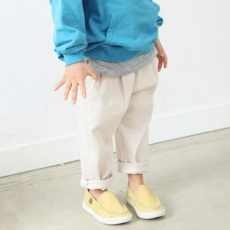 ビンテージ風パンツ・p001559 キッズ【3~8才】【pt】【パンツ ズボン ボトムス ロングパンツ 長ズボン 単色 無地 シンプル ベーシック カジュアル ラフ 女の子 男の子 子供 こども 子供服 こども服】【KIDS】