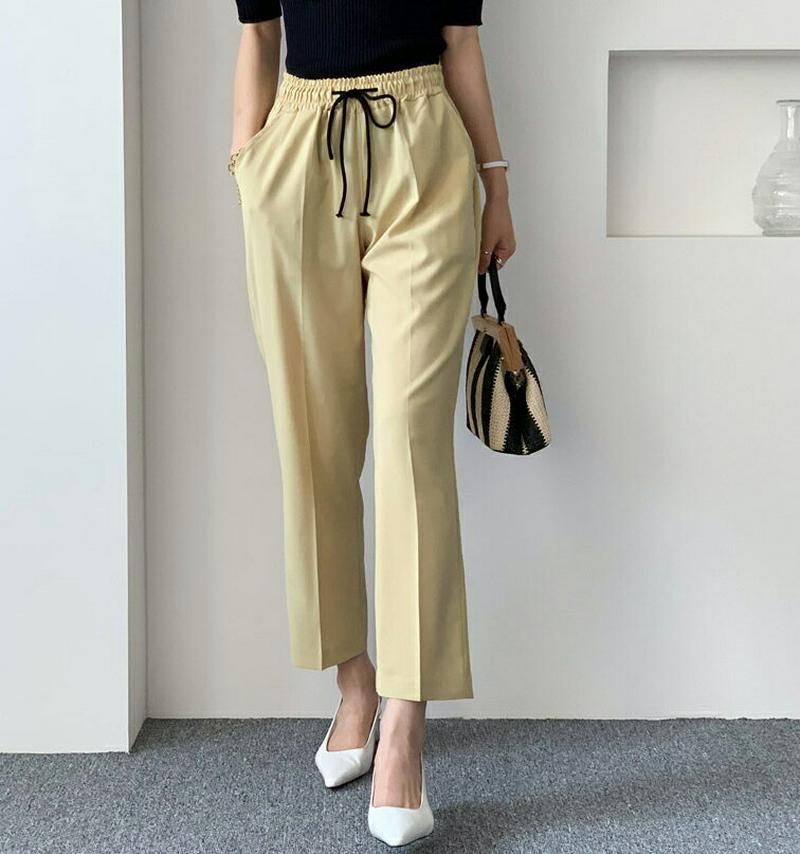 ドロストワイドパンツ・全3色・b62131 レディース【pt】【ワイドパンツ ロングパンツ ワイド ロング パンツ ズボン ボト