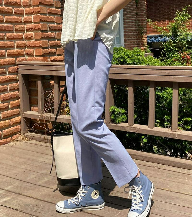 ストレートスラックス・全5色・t59264 レディース 【pt】【スラックス ロングパンツ パンツ ズボン ボトムス ストレート