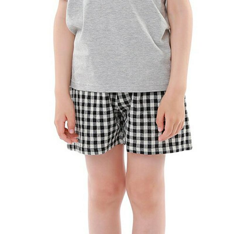 チェック柄ショートパンツ・p001751 キッズ【3~8才】【pt】【パンツ ショートパンツ 短パン ズボン ボトムス チェック柄 チェック ギンガムチェック カジュアル 可愛い かわいい 女の子 男の子 子供 こども 子供服 こども服】【KIDS】