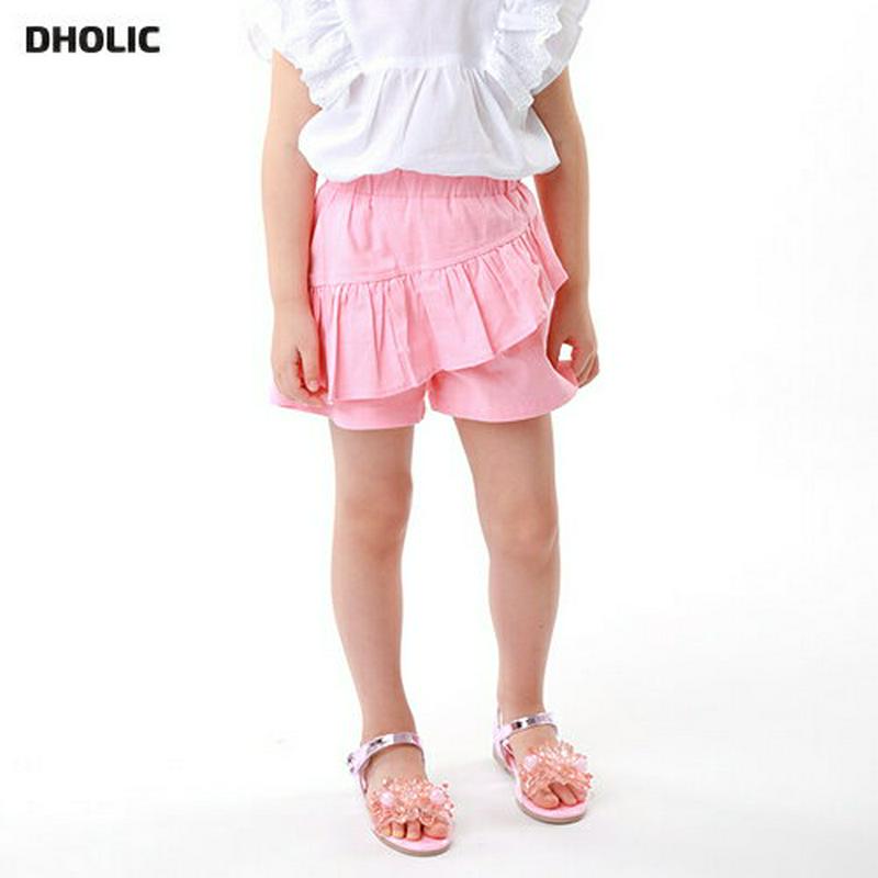 フリルショートパンツ・p001750 キッズ【3~8才】【pt】【パンツ ショートパンツ 短パン ズボン ボトムス ショート丈 フリル 可愛い かわいい 女の子 子供 こども 子供服 こども服】【KIDS】