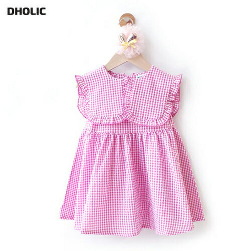 ボックスカラーチェックワンピース・p001328 キッズ【3~8才】【ops】【ワンピース ミニワンピース フリル スリーブレス