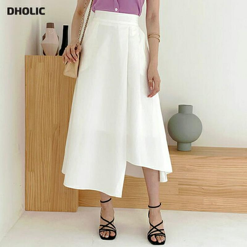 アンバランスフレアスカート・全3色・t56039 レディース 【sk】【スカート ロング ロングスカート フレア フレアスカート