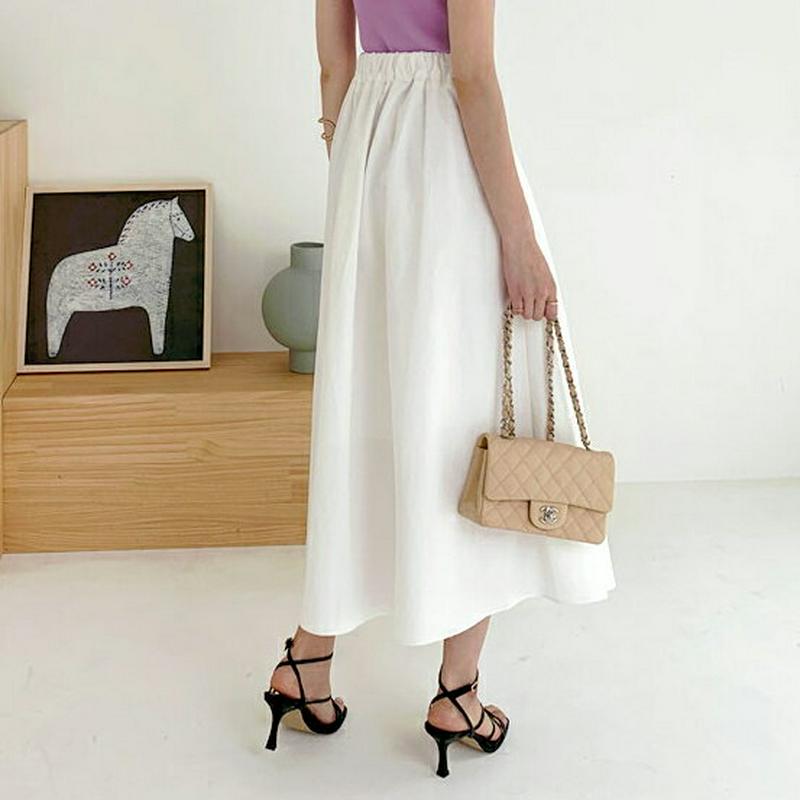 アンバランスフレアスカート・全3色・t56039 レディース 【sk】【スカート ロング ロングスカート フレア フレアスカート