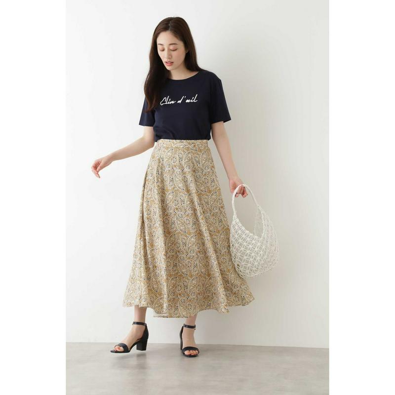 ｜ｗｉｔｈ　ＣａｎＣａｍ　６月号掲載｜ウインク　ロゴＴシャツ半袖◆