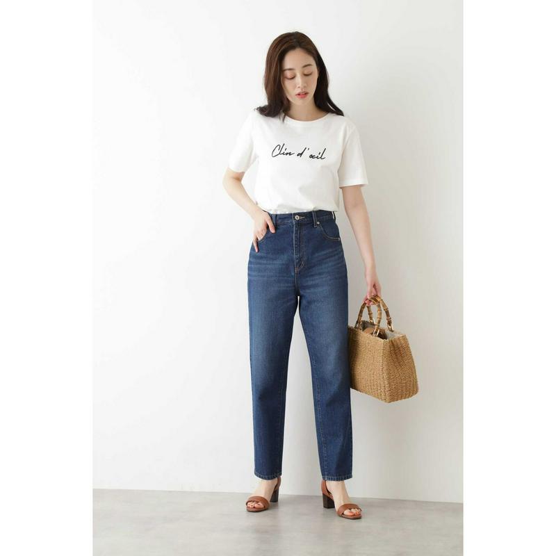 ｜ｗｉｔｈ　ＣａｎＣａｍ　６月号掲載｜ウインク　ロゴＴシャツ半袖◆