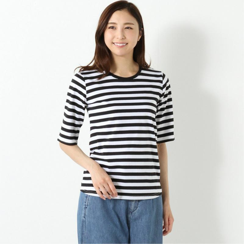 選べる１０色展開◎ＵＳＡコットン使用の汗染み防止５分袖Ｔシャツ