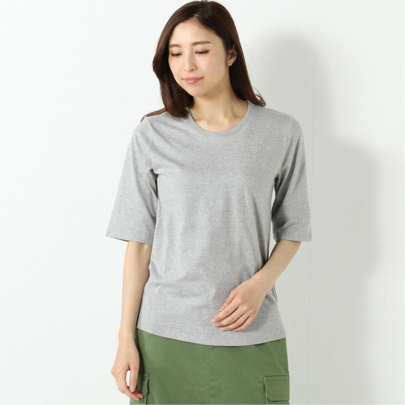 選べる１０色展開◎ＵＳＡコットン使用の汗染み防止５分袖Ｔシャツ