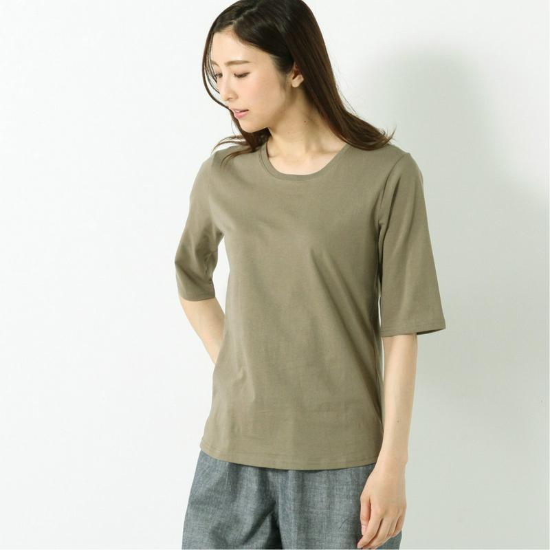 選べる１０色展開◎ＵＳＡコットン使用の汗染み防止５分袖Ｔシャツ