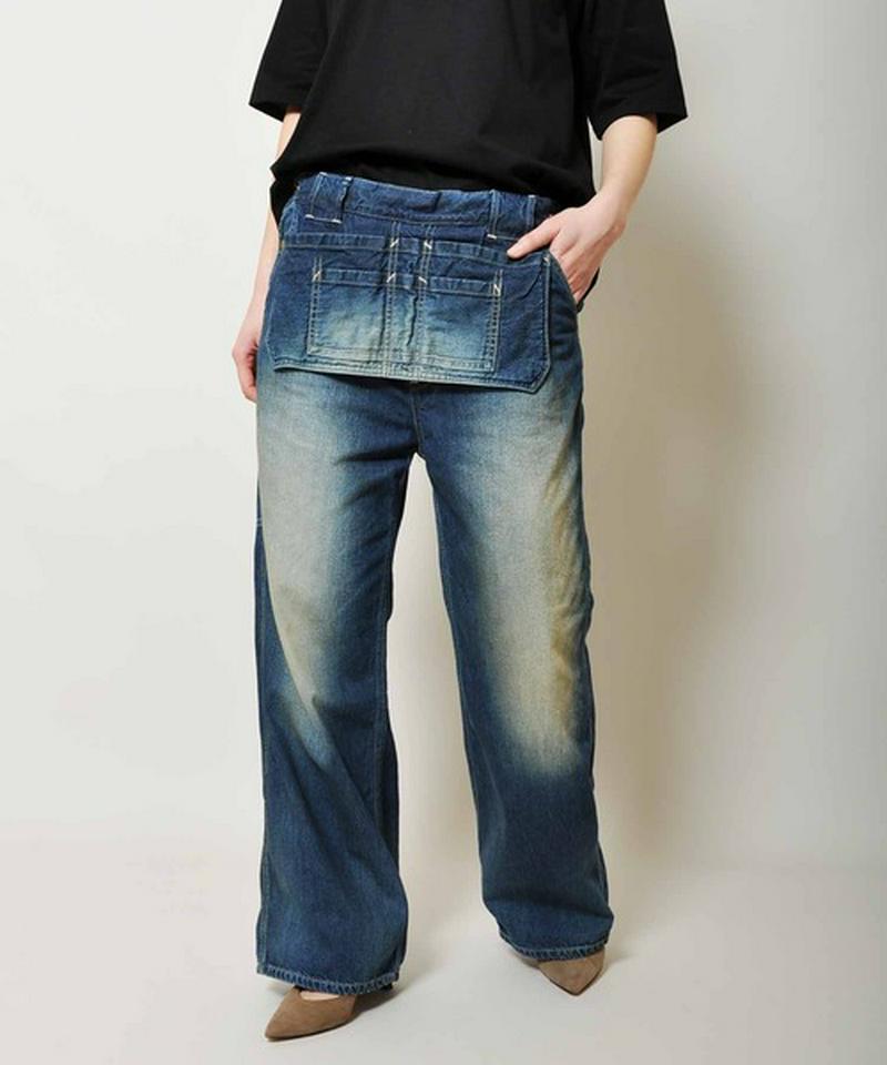エプロンワークパンツ