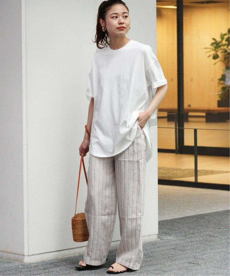 ピグメントDyeクルーネックラウンドTee◆（JOURNAL STANDARD relume）