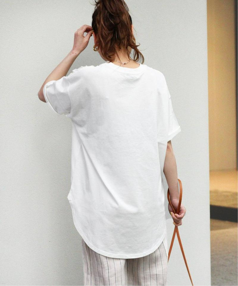 ピグメントDyeクルーネックラウンドTee◆（JOURNAL STANDARD relume）
