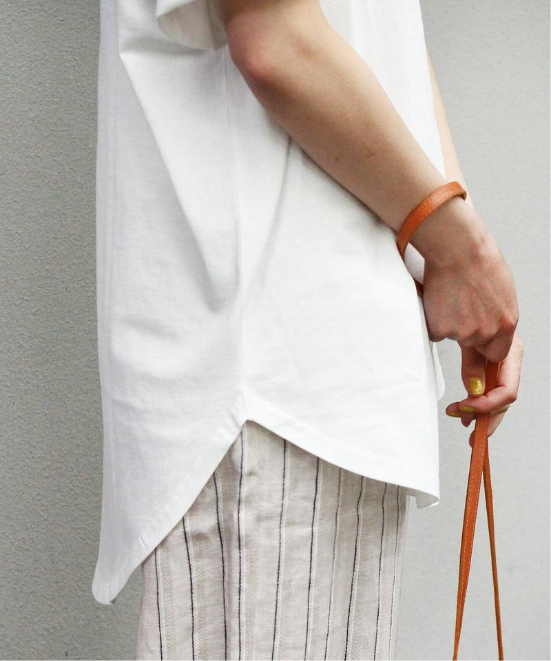 ピグメントDyeクルーネックラウンドTee◆（JOURNAL STANDARD relume）