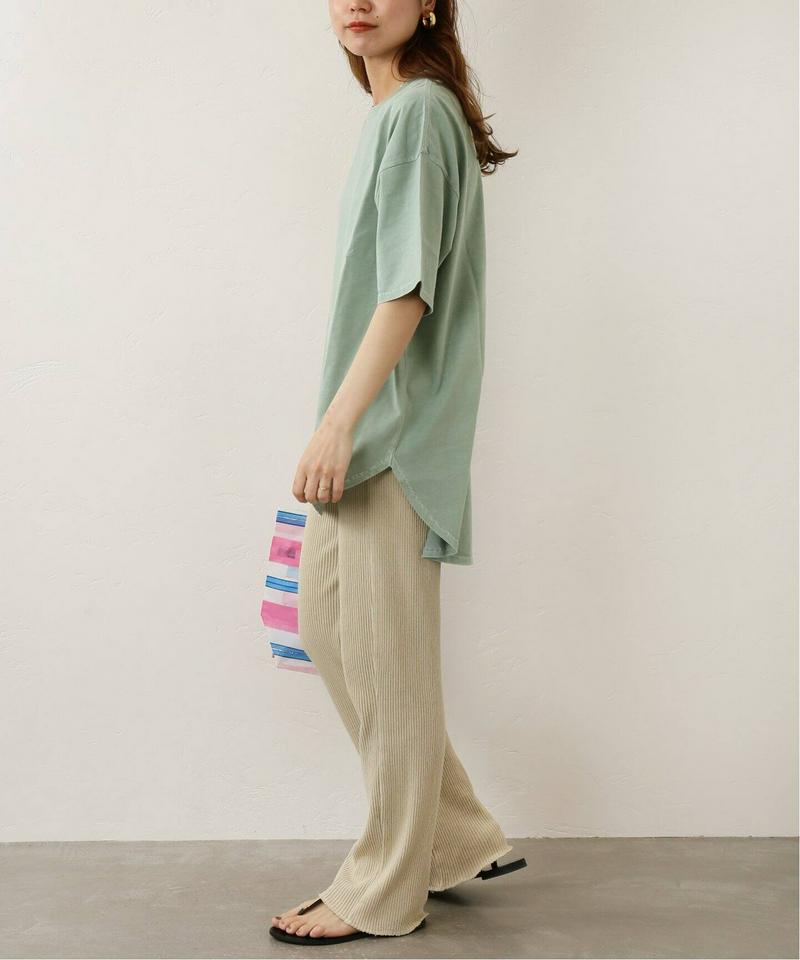 ピグメントDyeクルーネックラウンドTee◆（JOURNAL STANDARD relume）