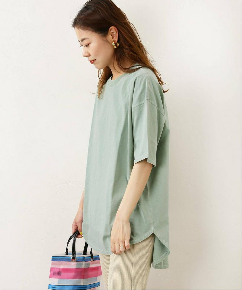 ピグメントDyeクルーネックラウンドTee◆（JOURNAL STANDARD relume）