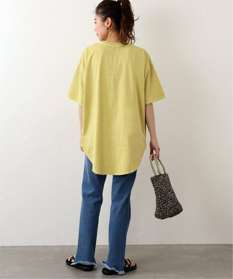 ピグメントDyeクルーネックラウンドTee◆（JOURNAL STANDARD relume）