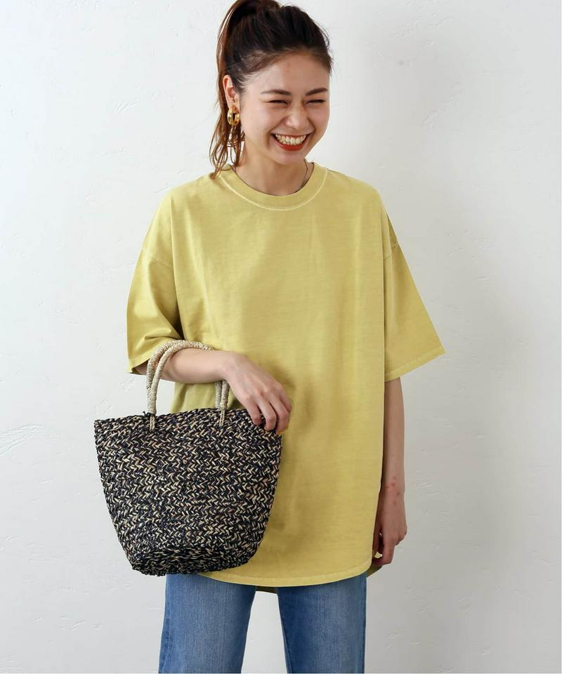 ピグメントDyeクルーネックラウンドTee◆（JOURNAL STANDARD relume）