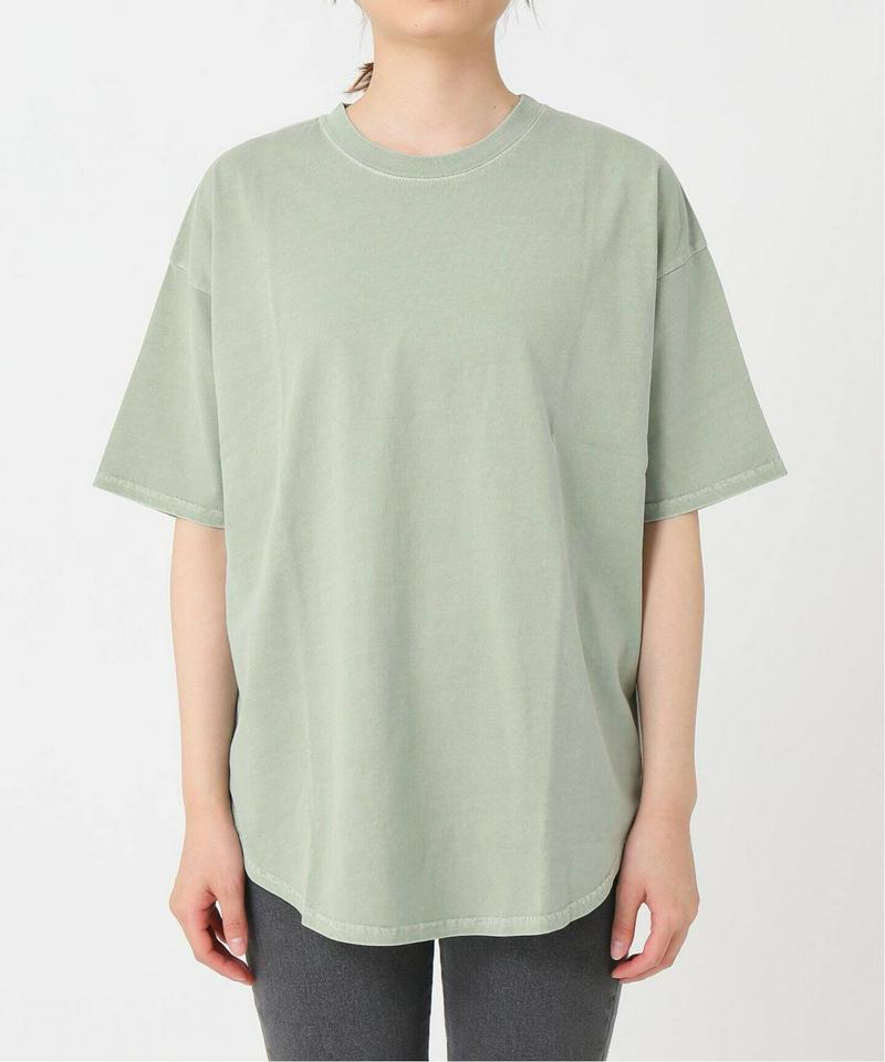 ピグメントDyeクルーネックラウンドTee◆（JOURNAL STANDARD relume）