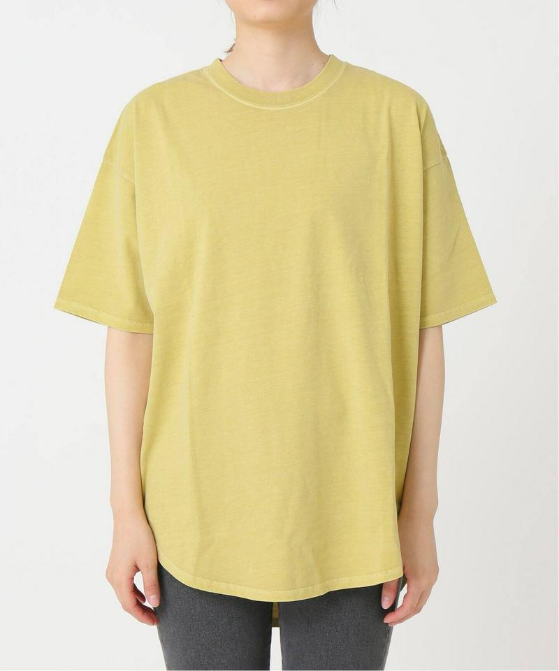 ピグメントDyeクルーネックラウンドTee◆（JOURNAL STANDARD relume）
