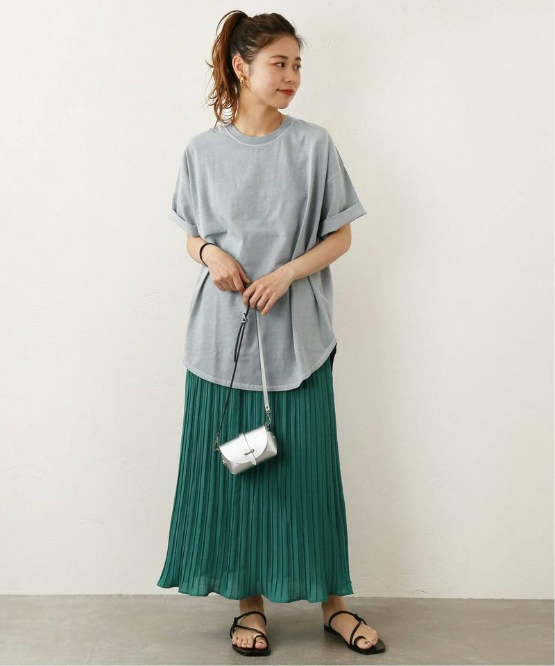 ピグメントDyeクルーネックラウンドTee◆（JOURNAL STANDARD relume）
