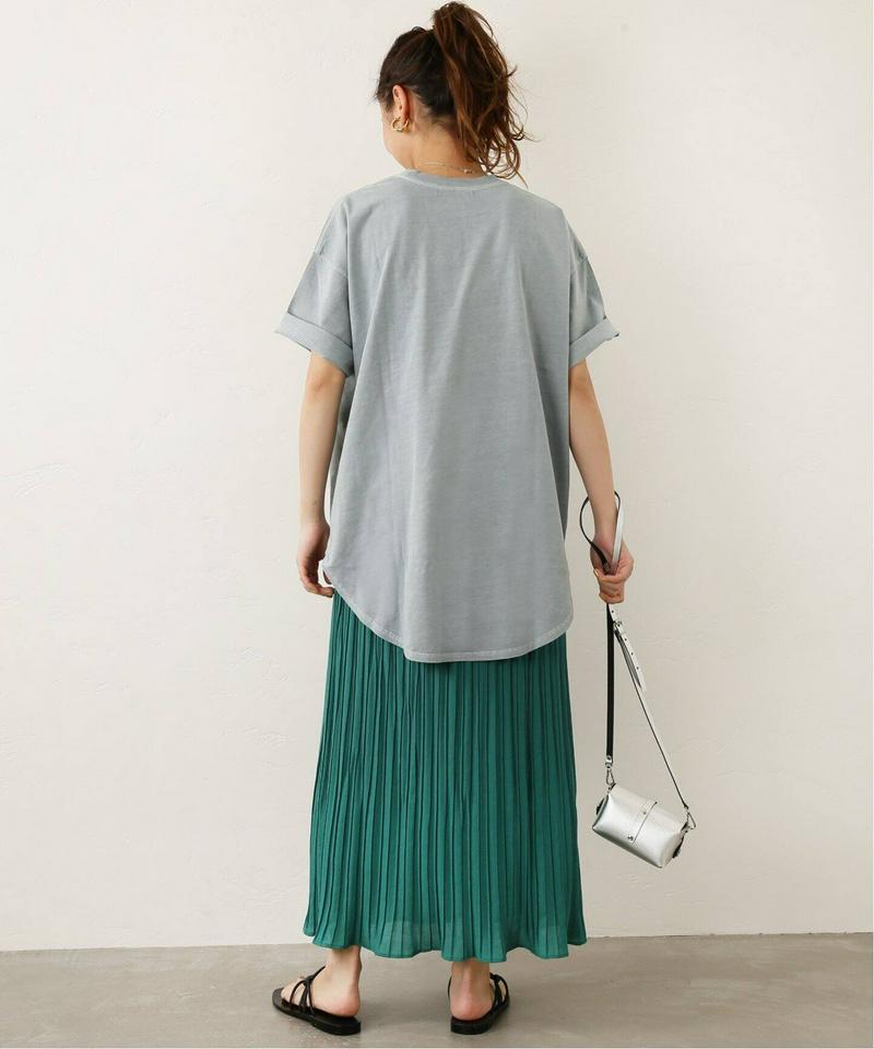ピグメントDyeクルーネックラウンドTee◆（JOURNAL STANDARD relume）