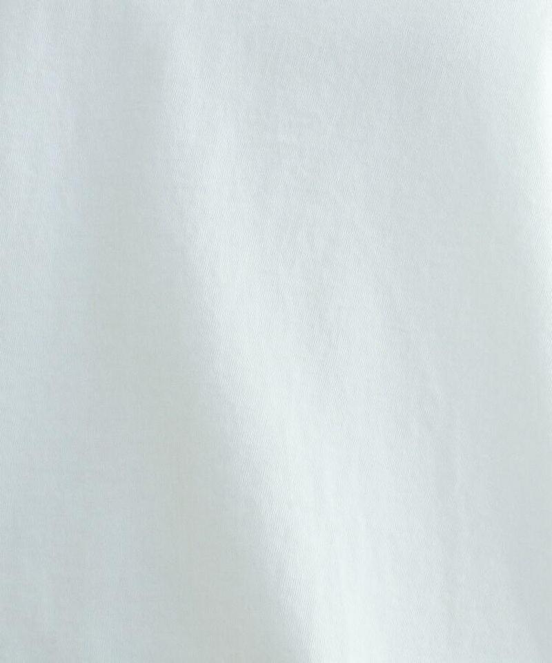 【ウォッシャブル】ラウンドヘム造形ビッグTシャツ