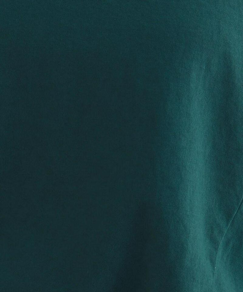 【ウォッシャブル】ラウンドヘム造形ビッグTシャツ