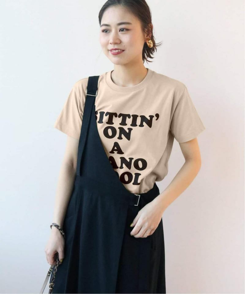 《追加》TCテンジクロゴプリントTシャツ◆（JOURNAL STANDARD relume）