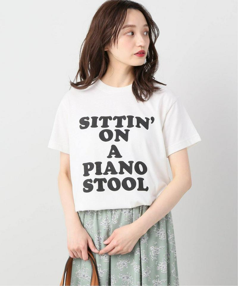 《追加》TCテンジクロゴプリントTシャツ◆（JOURNAL STANDARD relume）