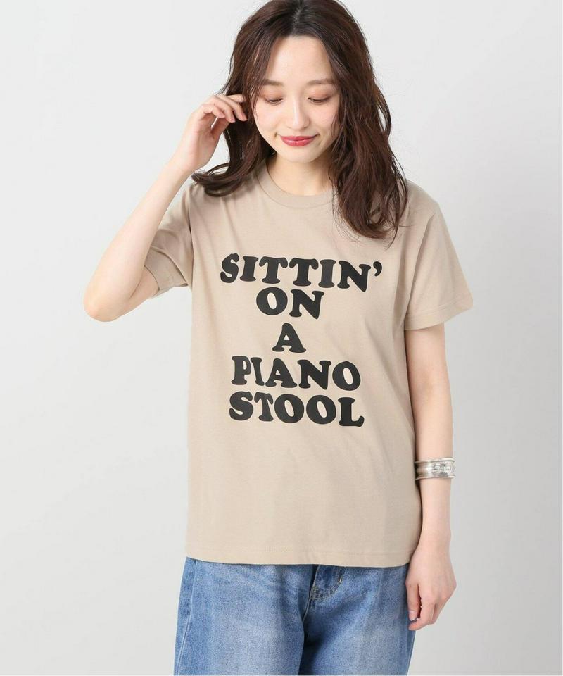《追加》TCテンジクロゴプリントTシャツ◆（JOURNAL STANDARD relume）