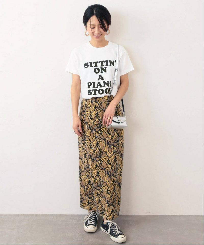 《追加》TCテンジクロゴプリントTシャツ◆（JOURNAL STANDARD relume）