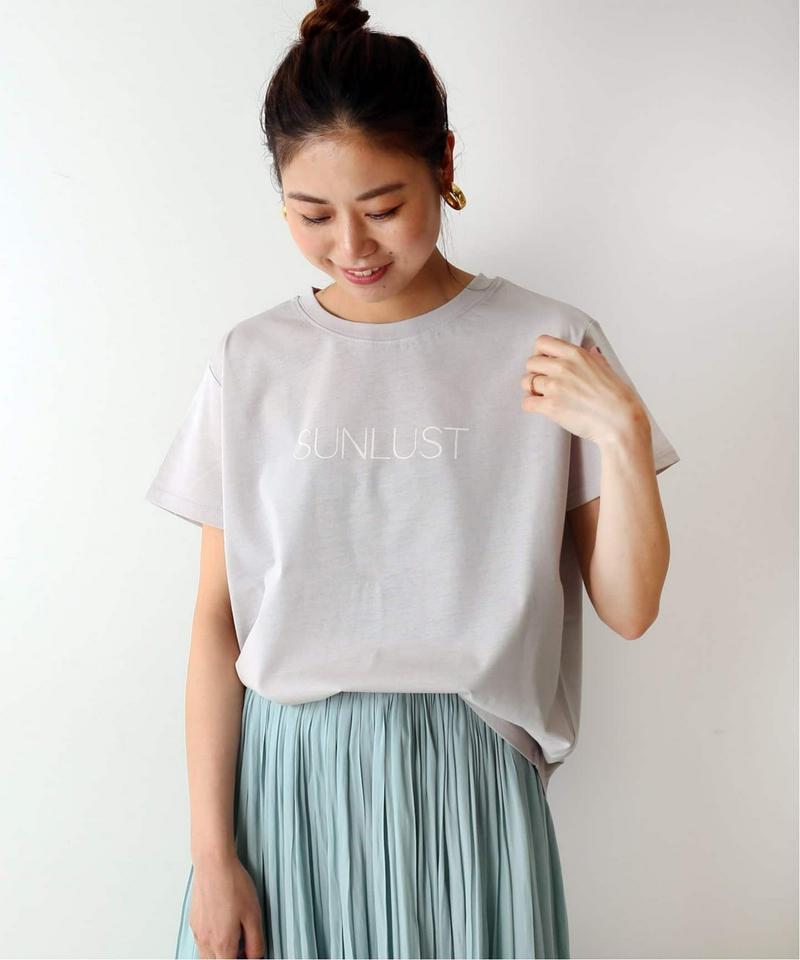 コットンシルケットプリントTEE◆（JOURNAL STANDARD relume）