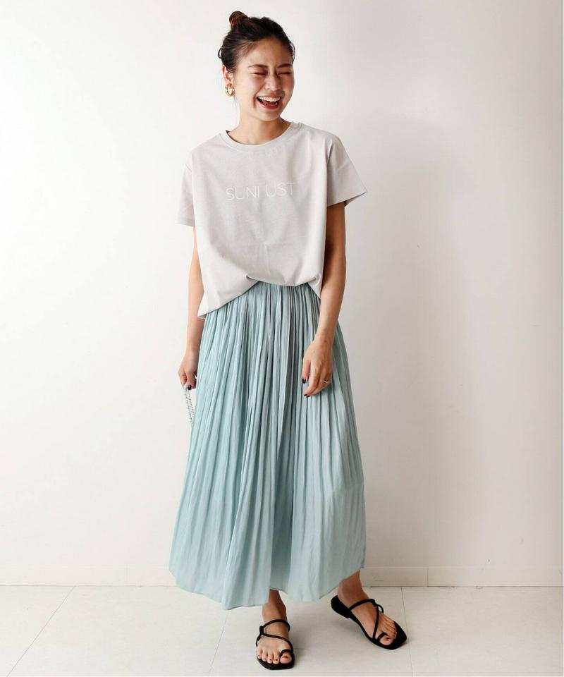 コットンシルケットプリントTEE◆（JOURNAL STANDARD relume）