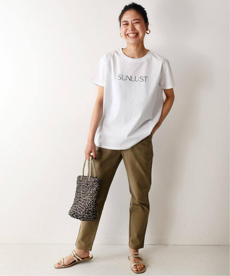 コットンシルケットプリントTEE◆（JOURNAL STANDARD relume）