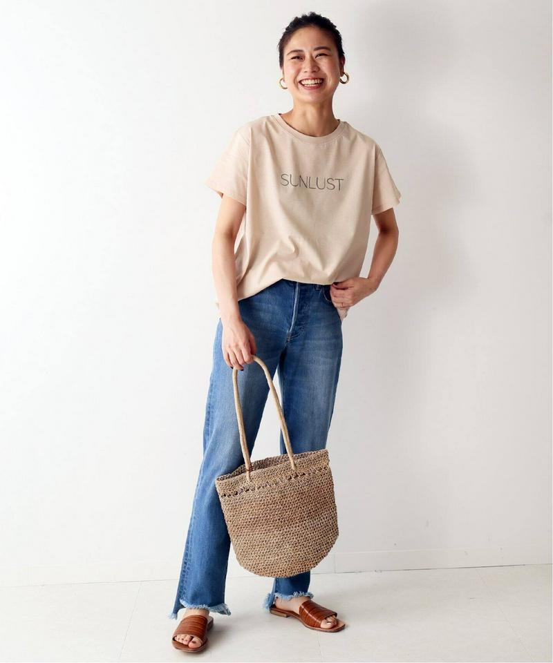 コットンシルケットプリントTEE◆（JOURNAL STANDARD relume）