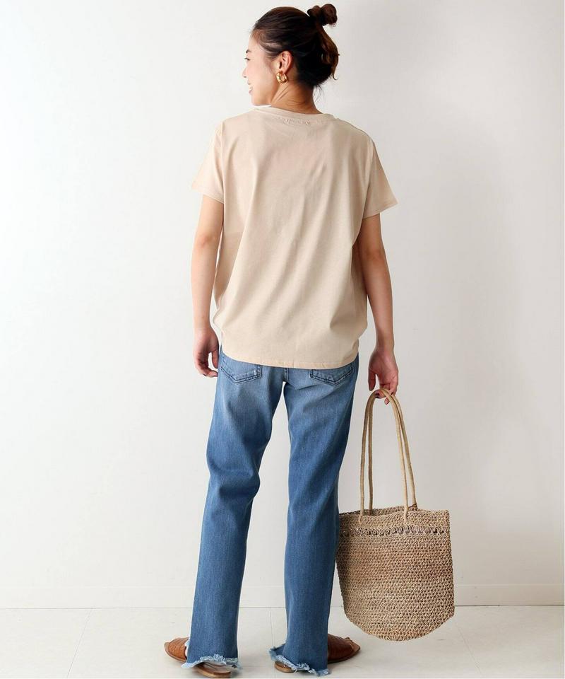コットンシルケットプリントTEE◆（JOURNAL STANDARD relume）