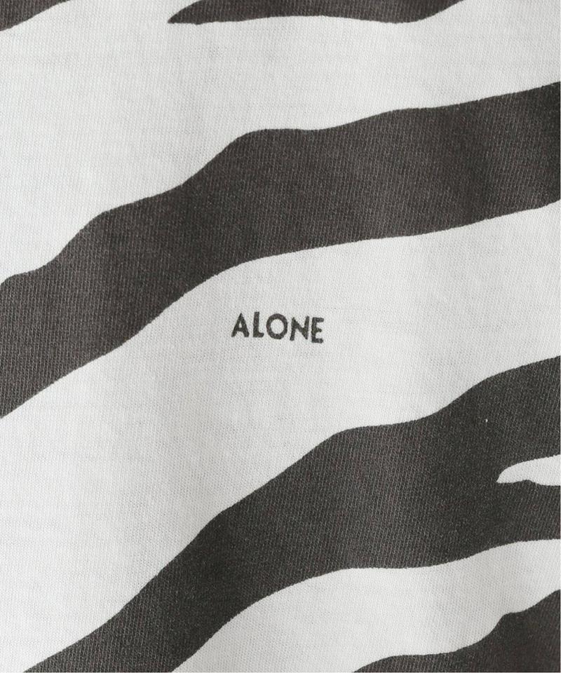 【STAND ALONE/スタンド アローン】ゼブラT-SH：カットソー