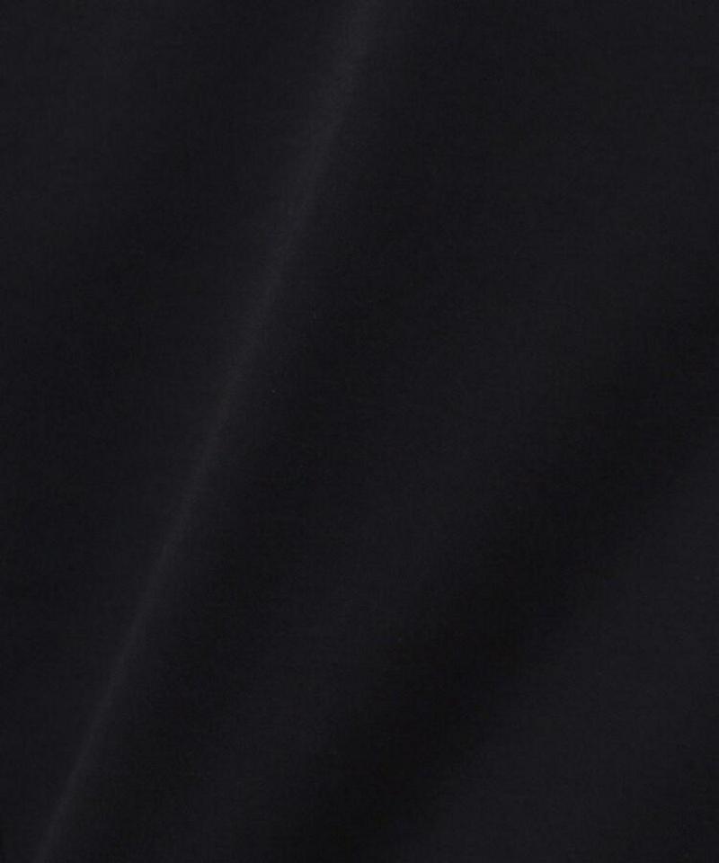 【洗える】バックレース チュールネックTシャツ