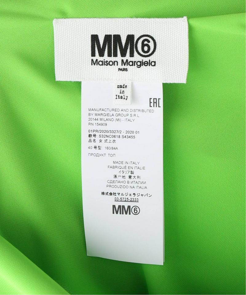 【MM6 Maison Margiela/エムエム６ メゾン マルジェラ】MAIN TOPS：トップス